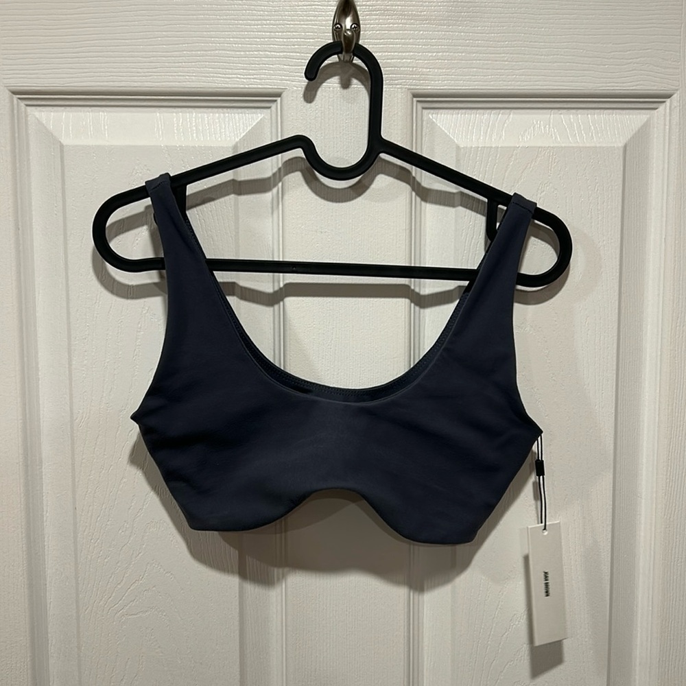 Blue Joah Brown bralette